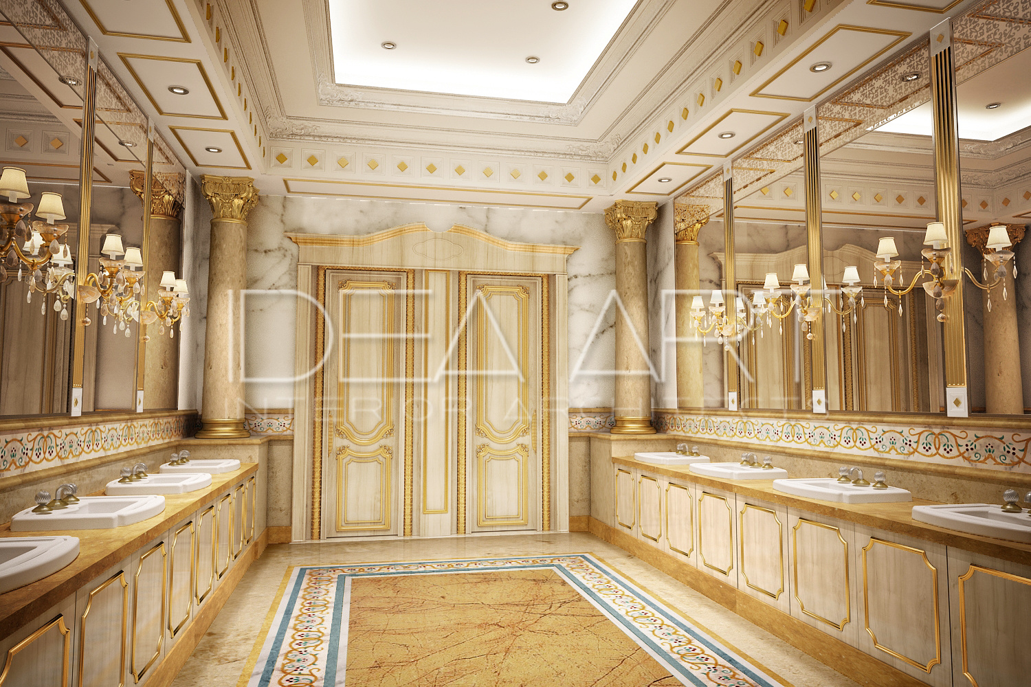 150-3 | ROYAL FAMILY PRIVATE MAJLIS - Idea Art Interior Architects