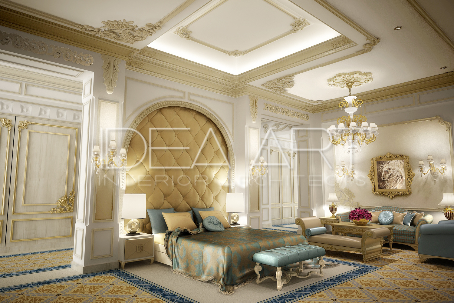 150-3 | ROYAL FAMILY PRIVATE MAJLIS - Idea Art Interior Architects